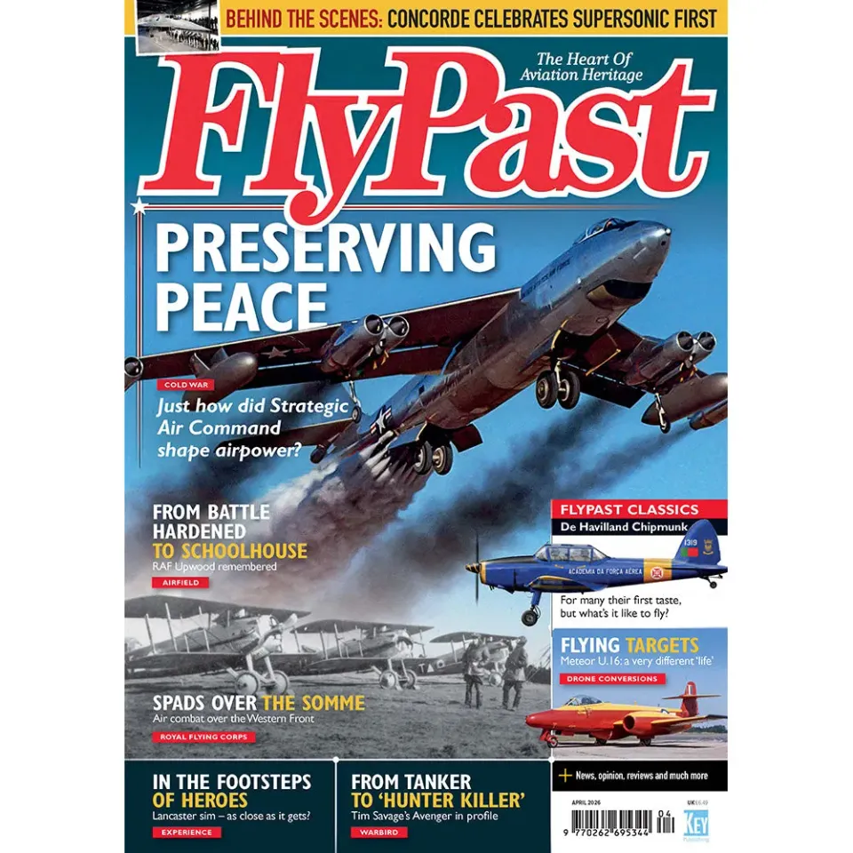 FlyPast april 2026 tidning kalla kriget Concorde