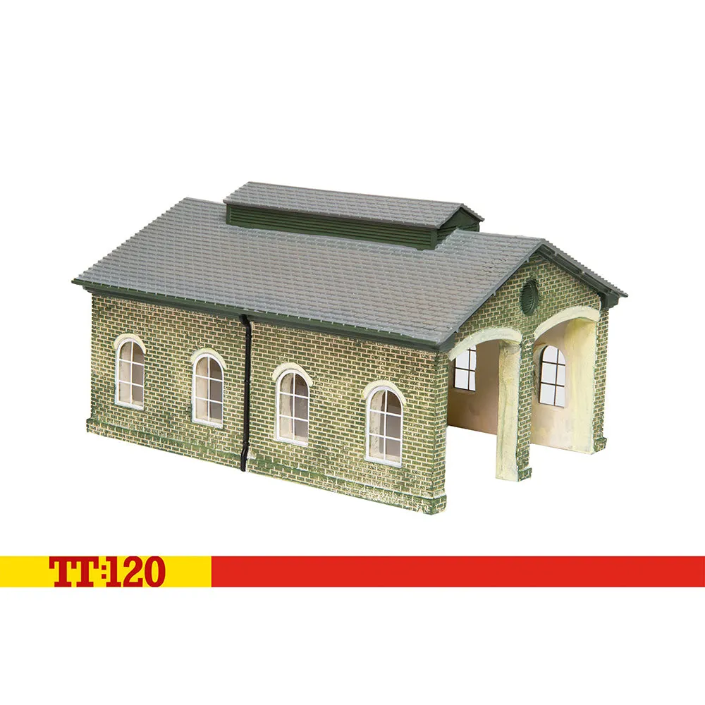 Hornby TT:120 TT9006 lokstall tvåspårig