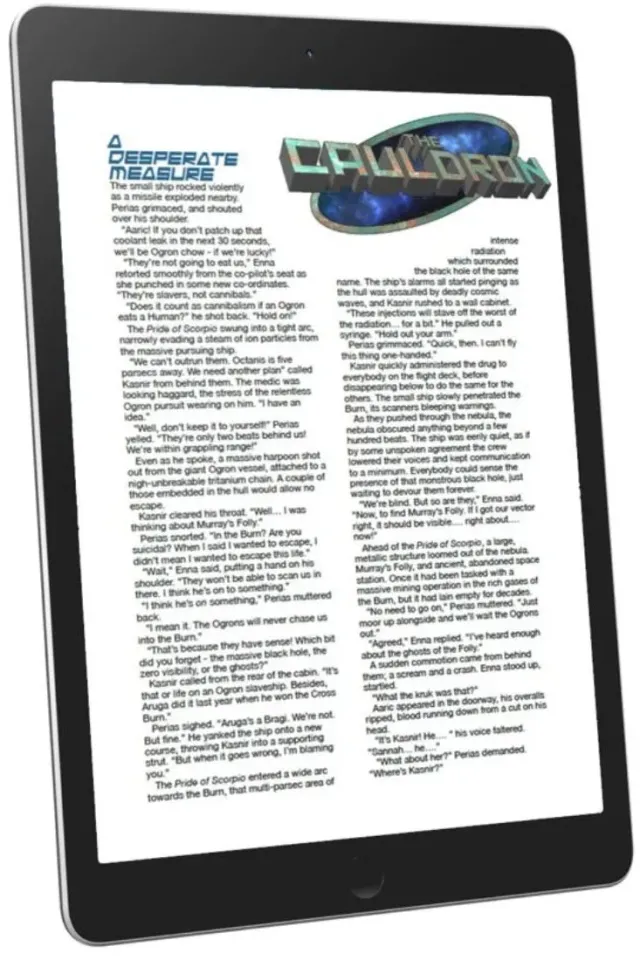 EN Publishing The Cauldron A Desperate Measure rollspel PDF WOIN