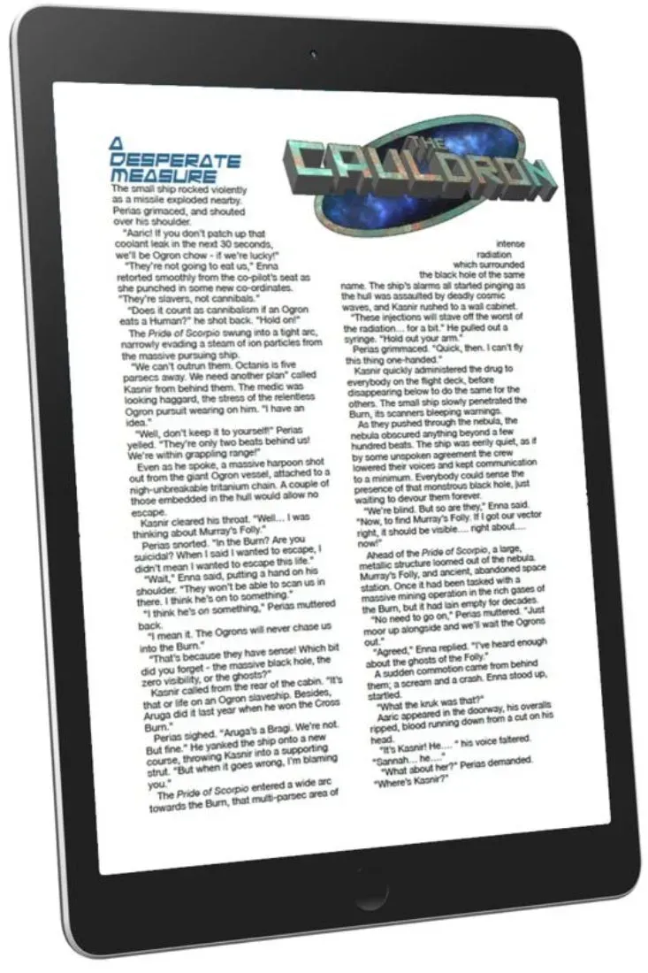 EN Publishing The Cauldron A Desperate Measure rollspel PDF WOIN