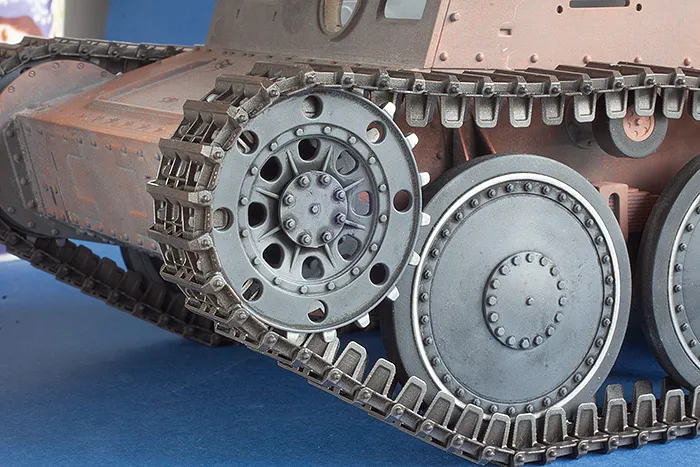 ROSSAGRAPH QuickTracks T-16006 bandlänkar 1:16 38(t) resin