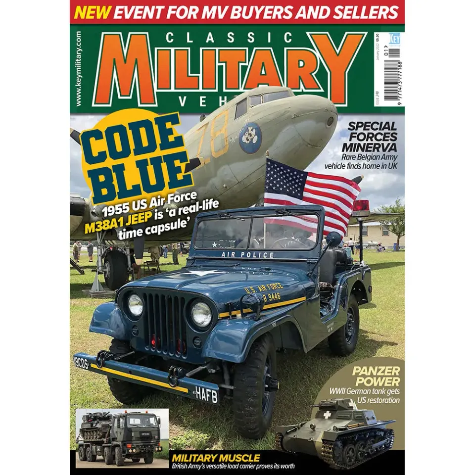 Classic Military Vehicle januari 2022 tidning lösnummer