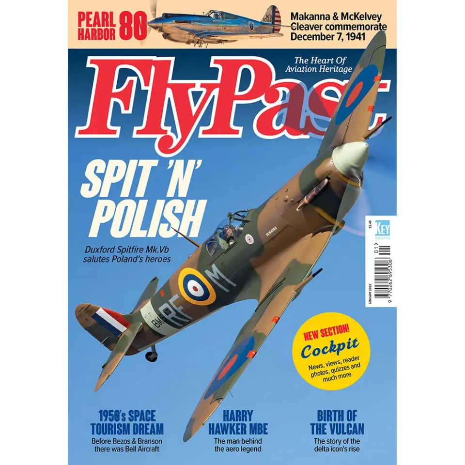 FlyPast januari 2022 tidning lösnummer krigsflyg