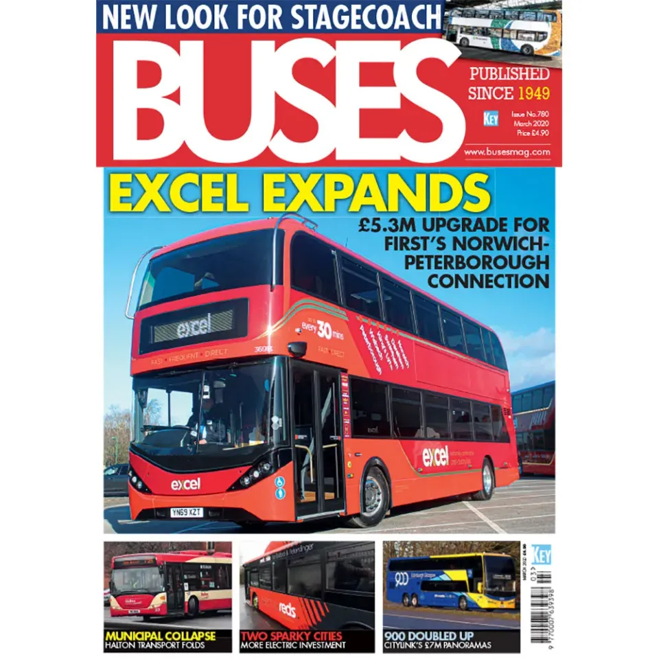 Buses mars 2020 tidning – lösnummer transport