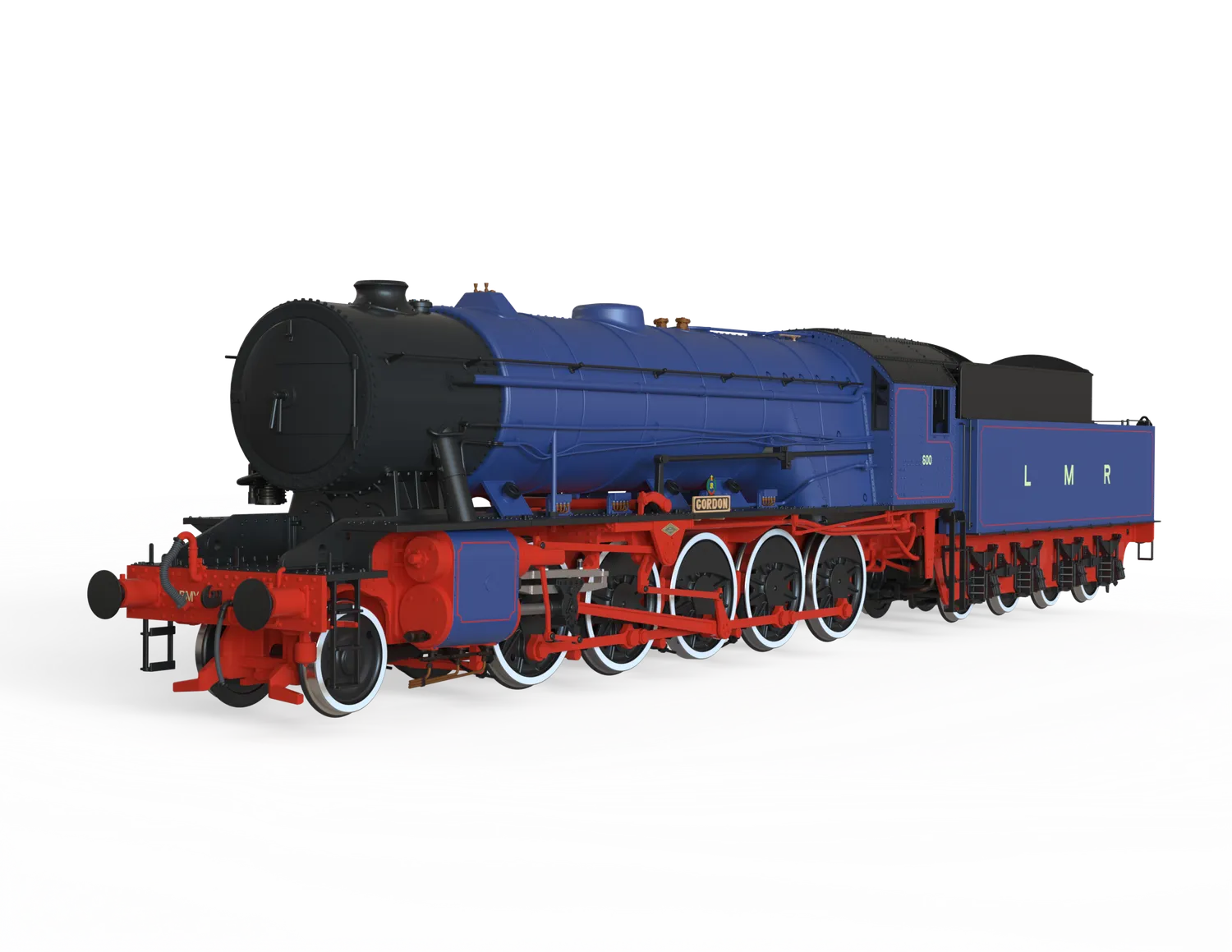 Clark Railworks WD 2-10-0 600 Gordon modelltåg OO LMR