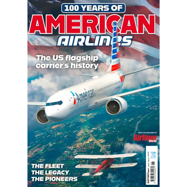 Aviation Archive 100 Years of American Airlines flygbok jubileum