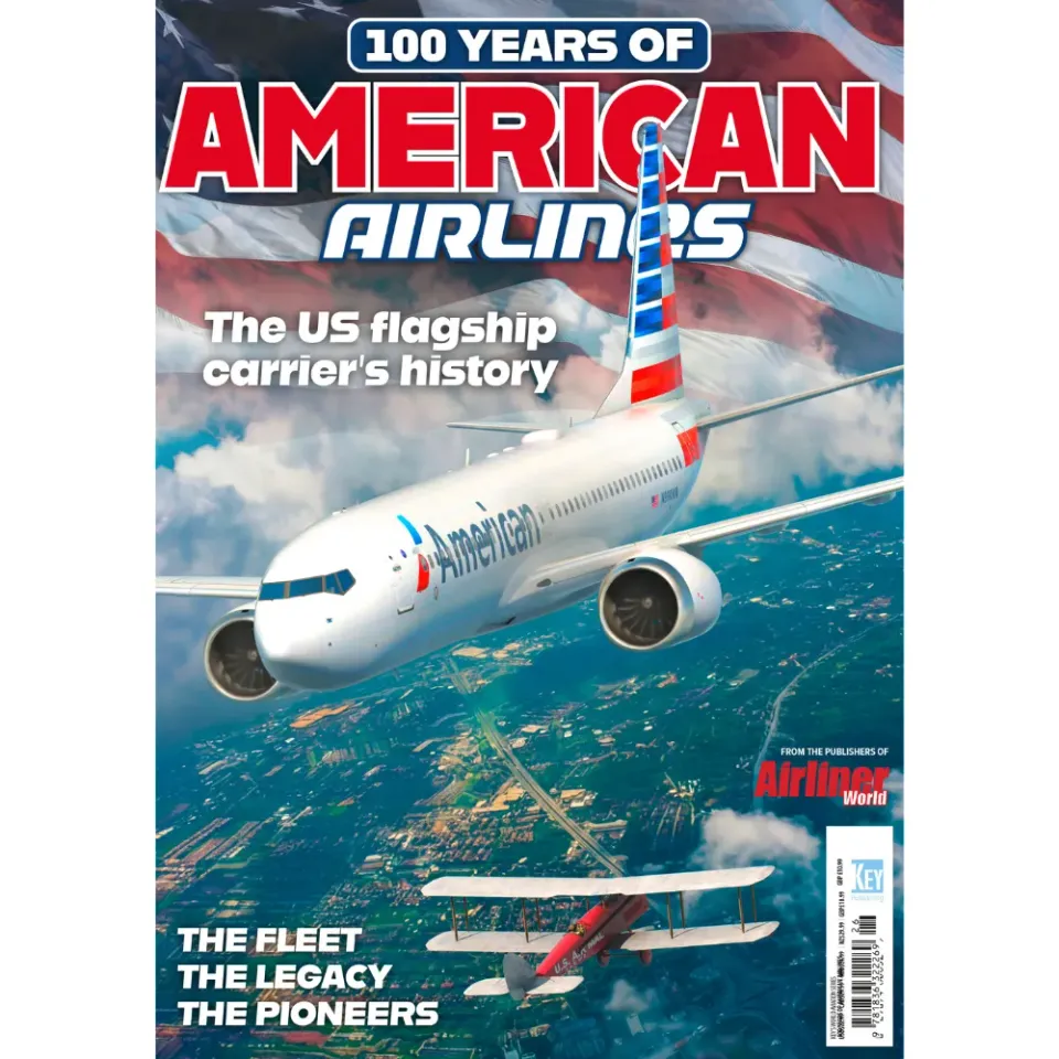 Aviation Archive 100 Years of American Airlines flygbok jubileum