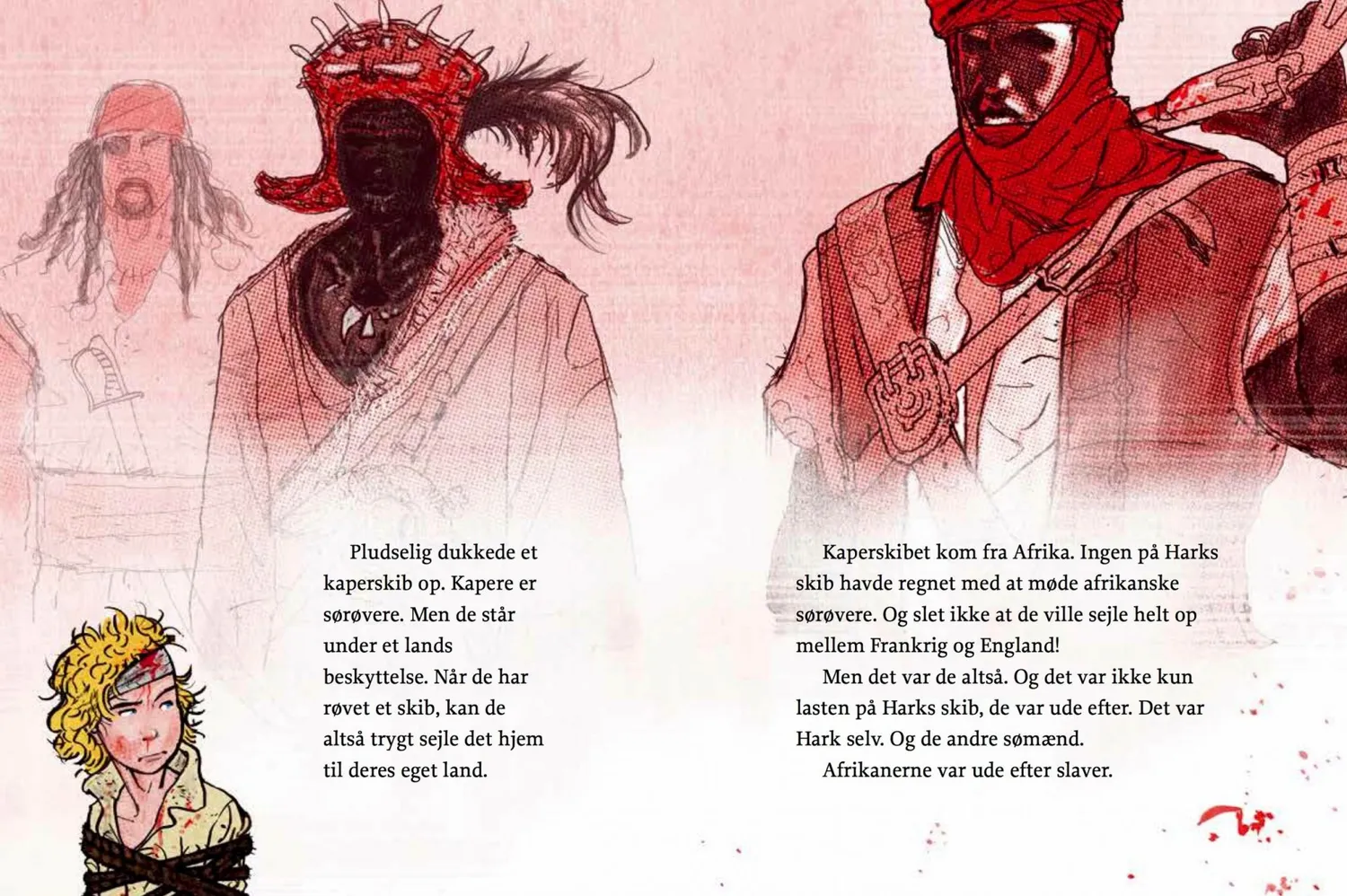 ABC Forlag Hark Oluf den danske slave e-bok historisk