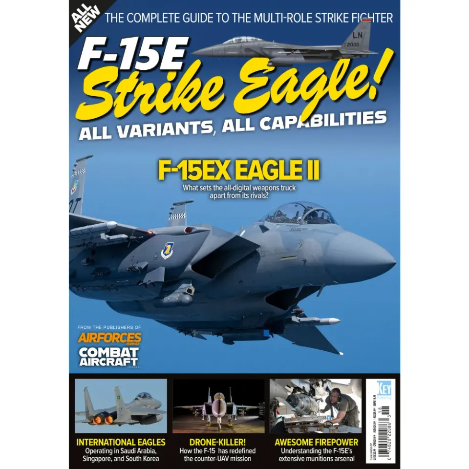 AirForces Monthly F-15E Strike Eagle tidning specialnummer stridsflyg
