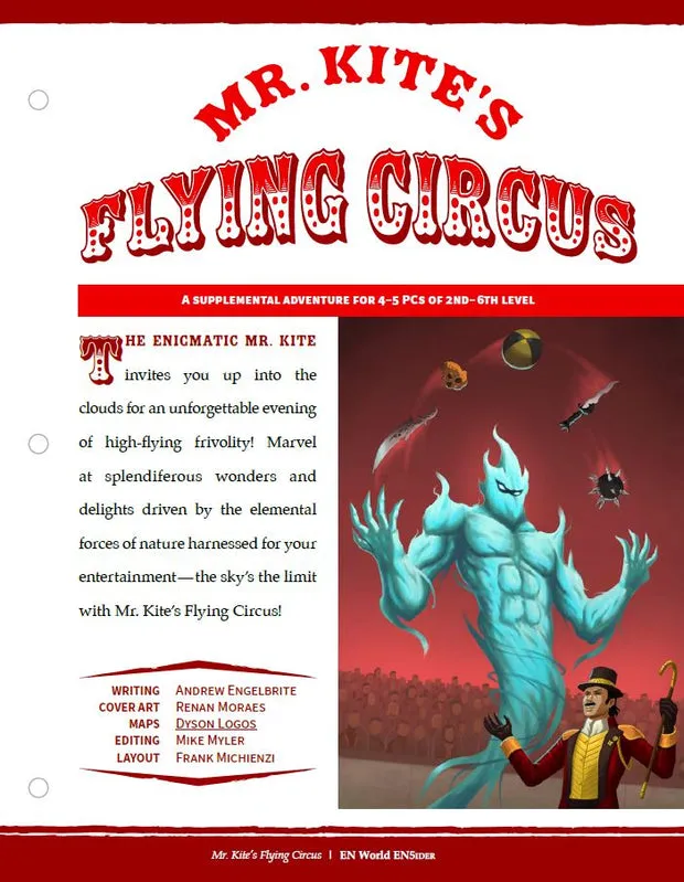 EN Publishing Mr Kites Flying Circus äventyr PDF nivå 2-6