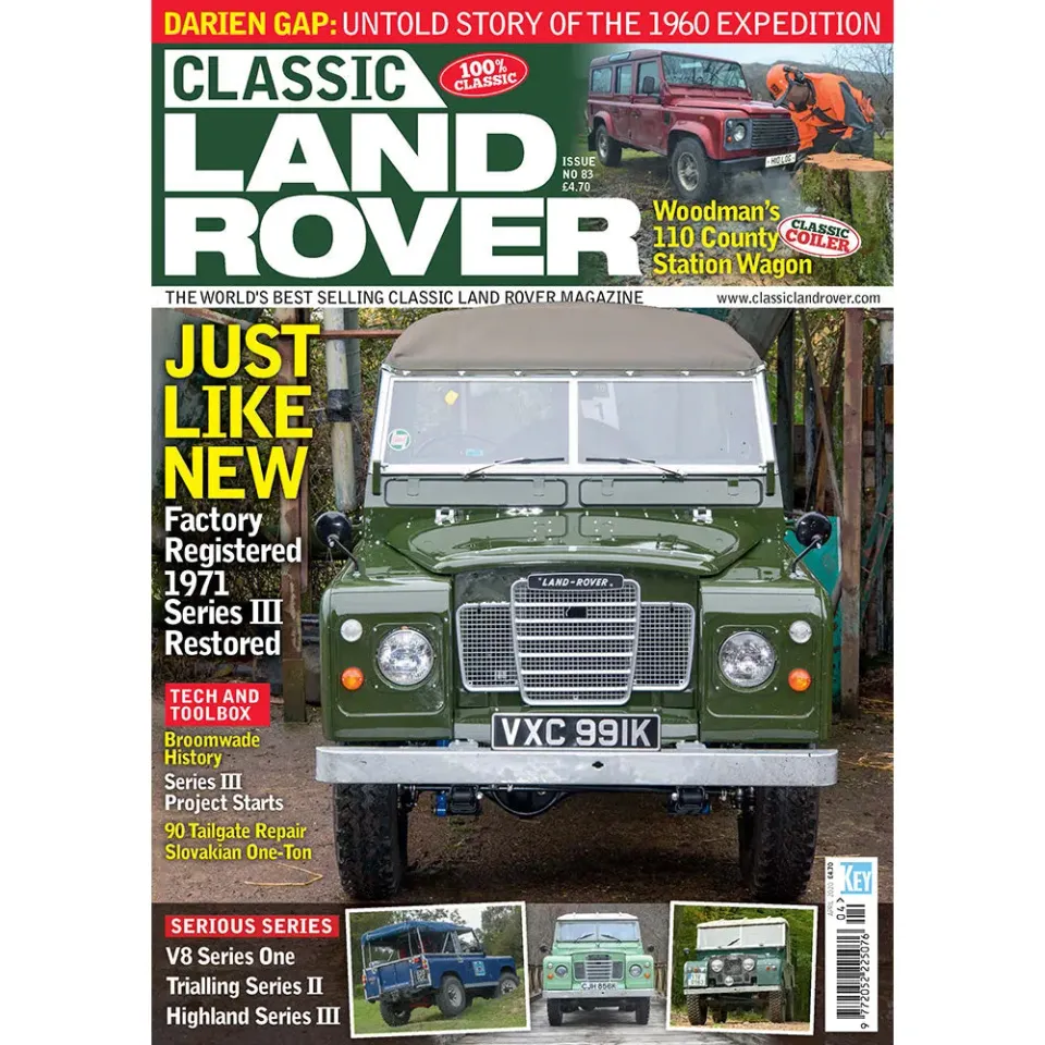 Classic Land Rover april 2020 tidning lösnummer veteranbil