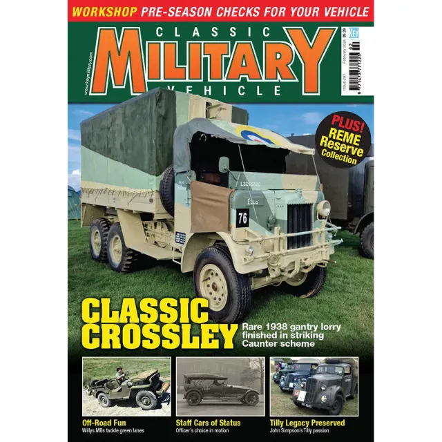 Why we love Taylor Swi Classic Military Vehicle februari 2026 tidning