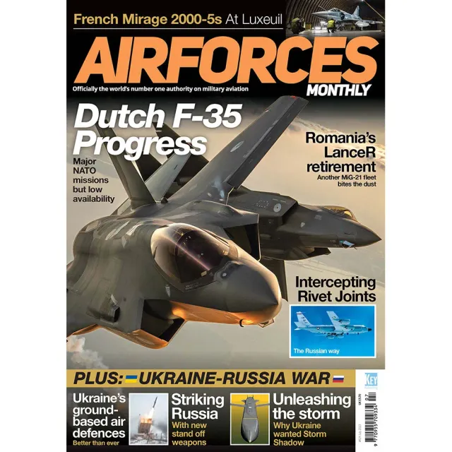 Why we love Taylor Swi AirForces Monthly July 2023 tidning stridsflyg