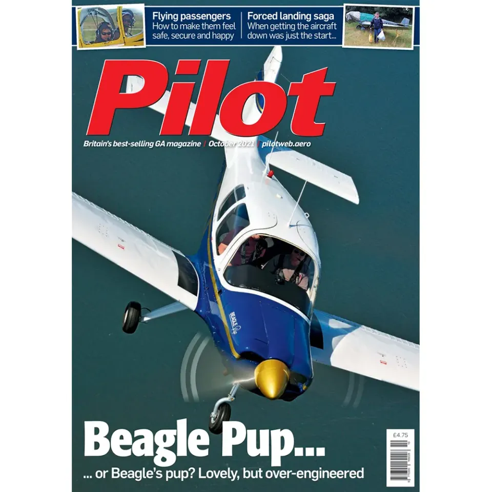 Pilot Magazine oktober 2021 tidning lösnummer flyg