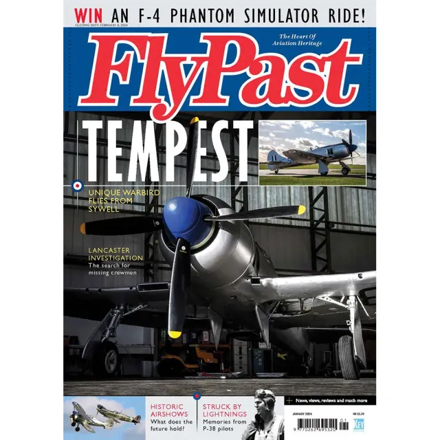 FlyPast January 2024 tidning lösnummer Tempest