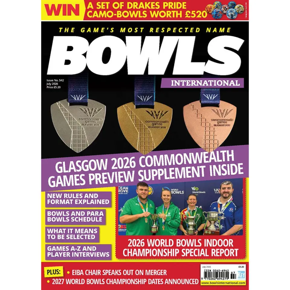 Bowls International July 2026 tidning läsexemplar
