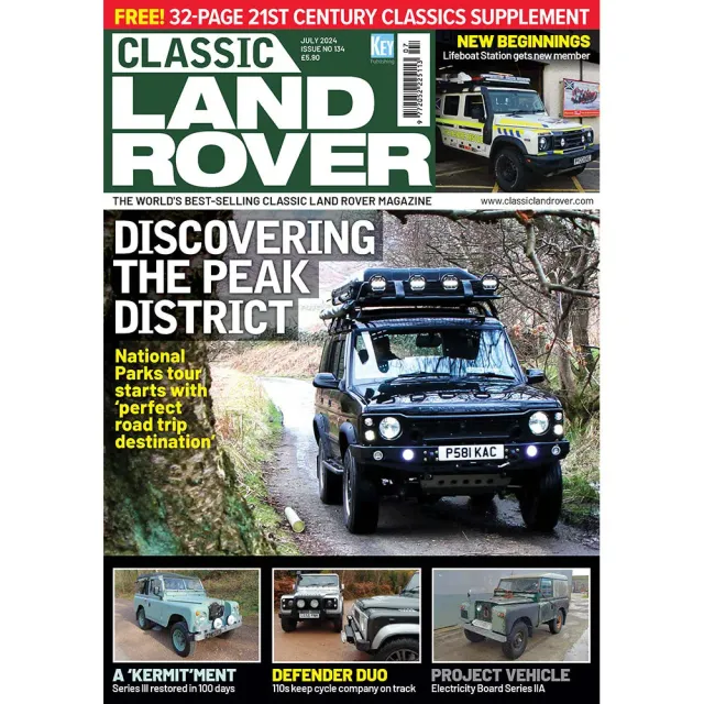 Classic Land Rover juli 2024 tidning Defender
