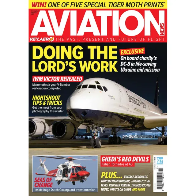 Aviation News november 2022 tidning flyghistoria