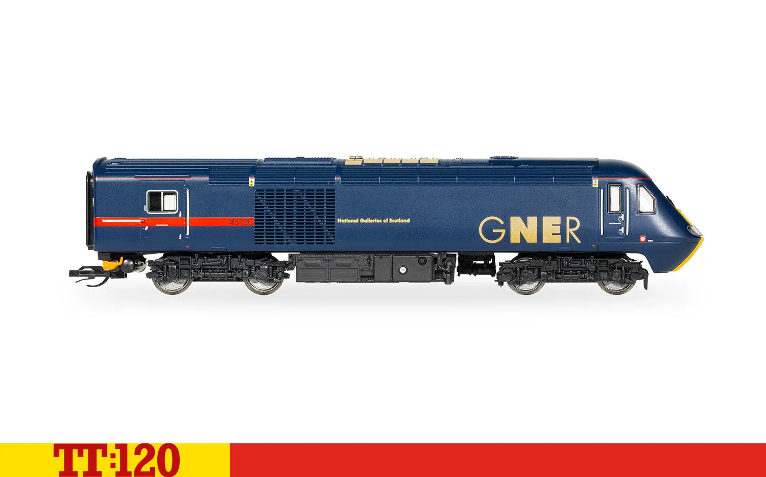 Hornby TT:120 Class 43 HST tågset GNER 43120+43115 DCC