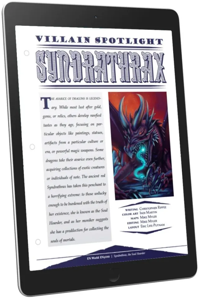 EN Publishing Villain Spotlight Syndrathrax rollspels-pdf
