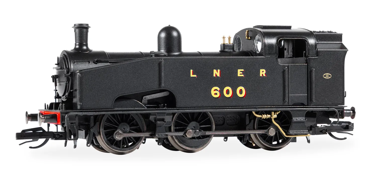 Hornby TT:120 J50 600 ånglok modell LNER svart