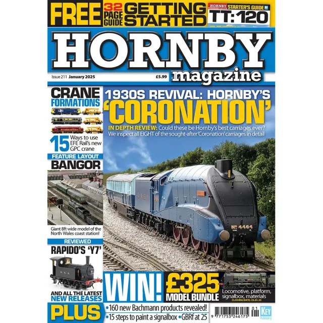 Hornby Magazine januari 2025 tidning TT:120