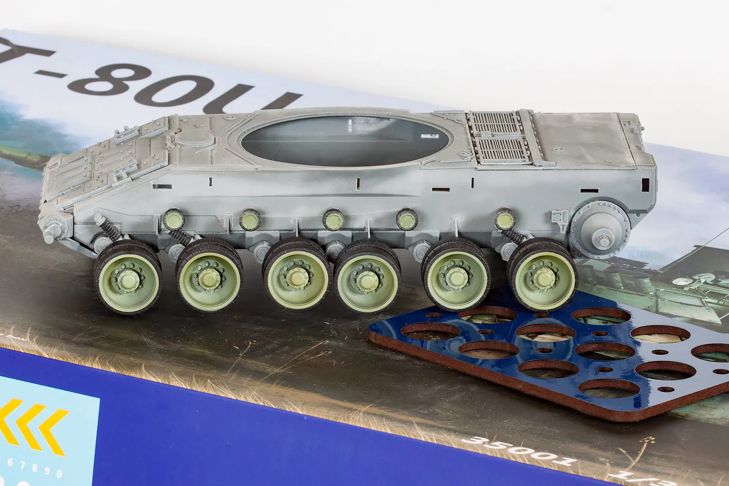 Rossagraph QuickWheel QW-234 T-80U målningsmask 1:35 för RPG
