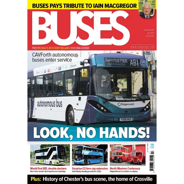 Buses Magazine juli 2023 tidning lösnummer bussar