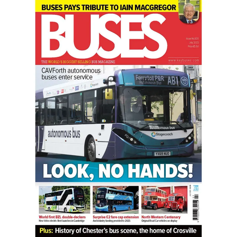 Buses Magazine juli 2023 tidning lösnummer bussar