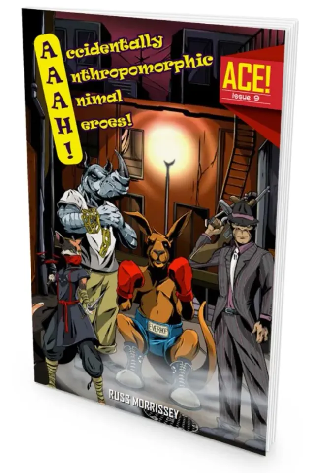 EN Publishing A.C.E. #9 rollspelsäventyr PDF djurhjältar