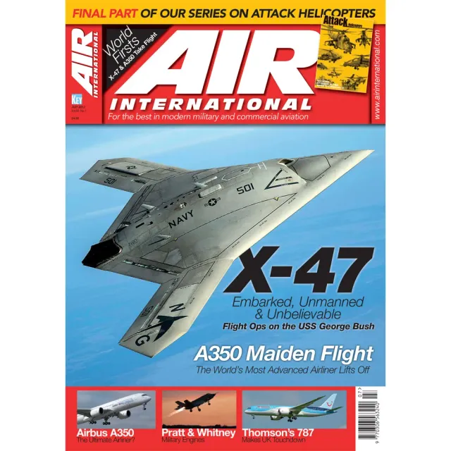 AIR International juli 2013 tidning lösnummer passagerarflyg