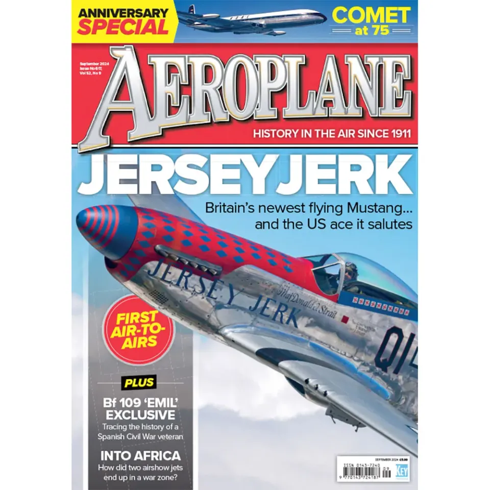 Aeroplane Monthly september 2024 tidning flyg 1 nummer