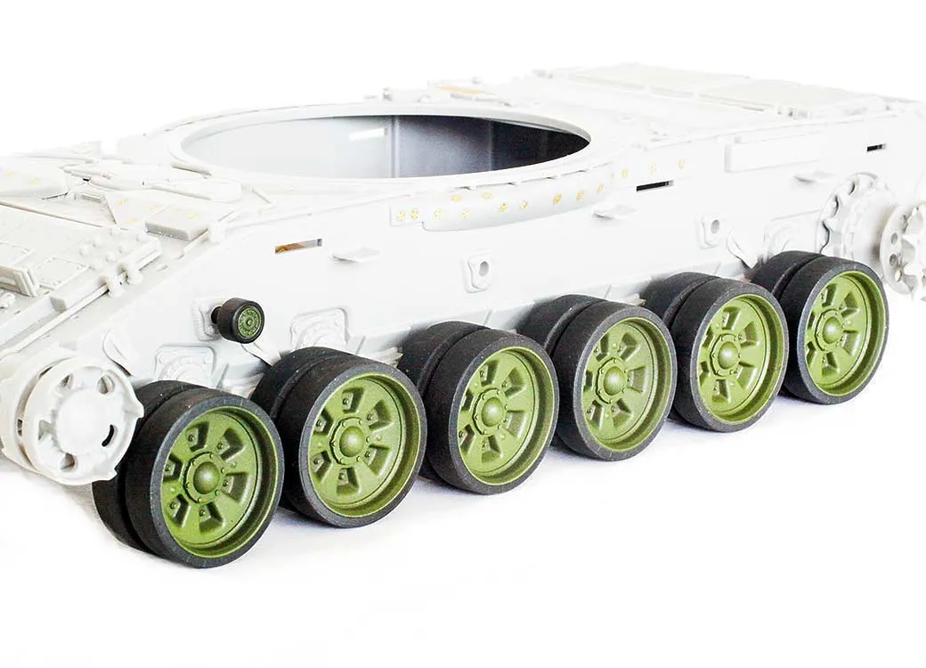Rossagraph QuickWheel QW-140 mask T-90 Trumpeter 1/35