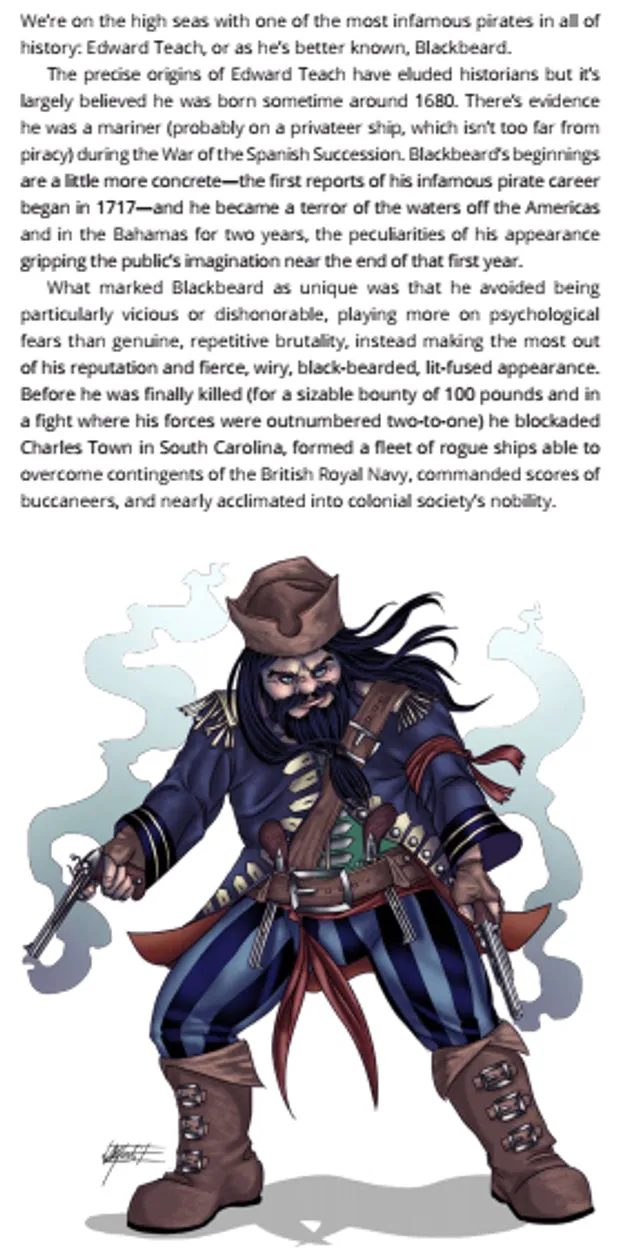 EN Publishing WOIN Blackbeard rollspel PDF pirat
