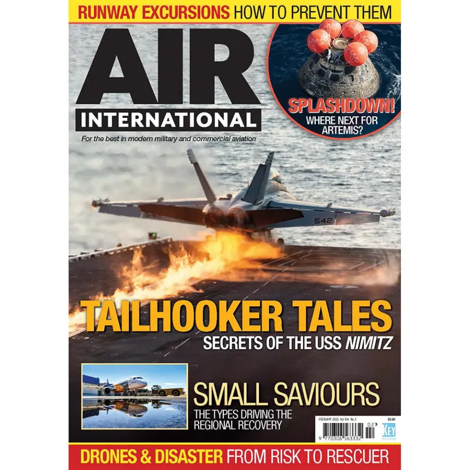 AIR International februari 2023 tidning Nimitz