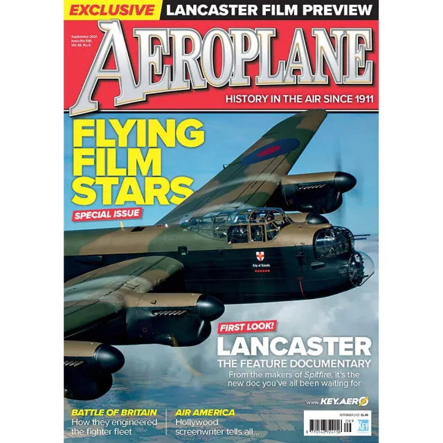 Aeroplane Monthly september 2021 tidning Lancaster