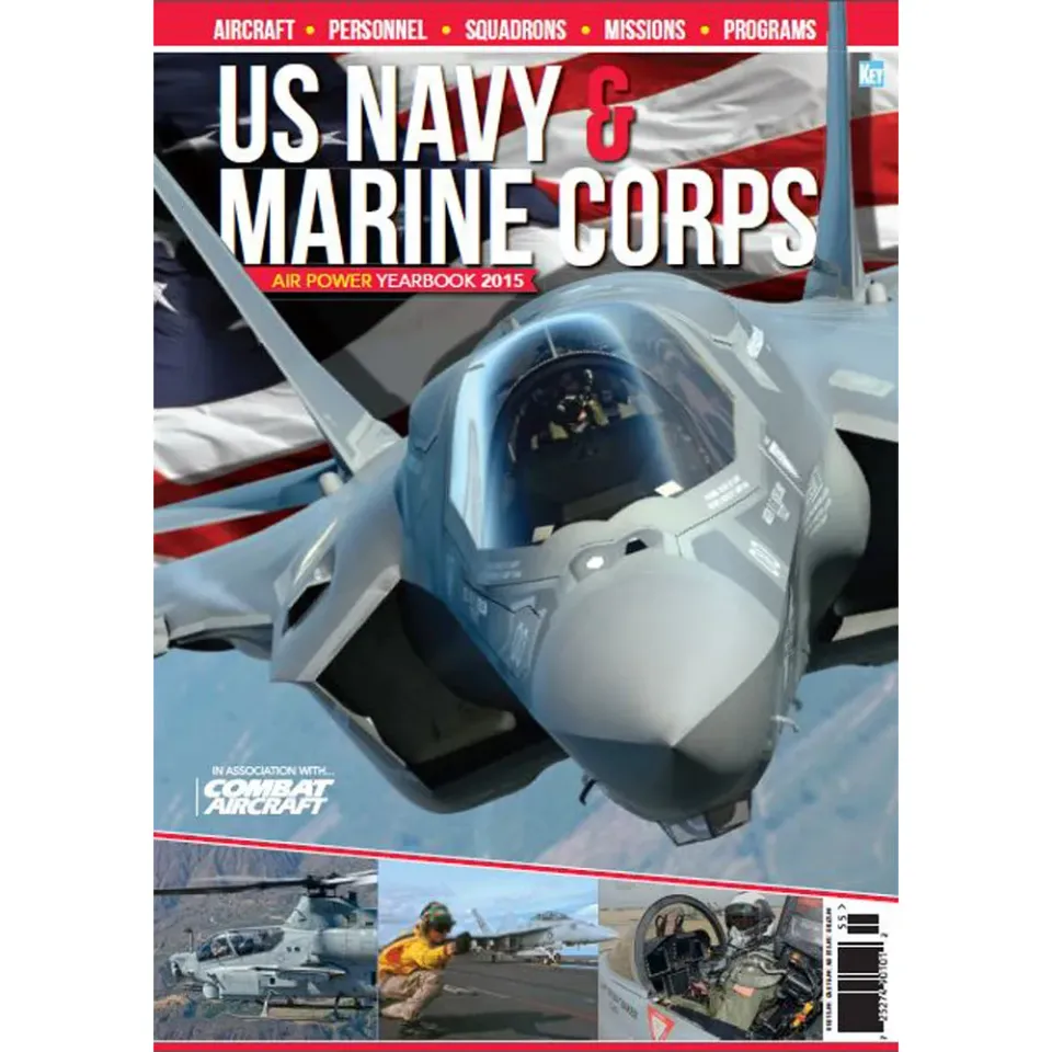 US Navy Marine Corps Air Power Yearbook 2015 tidning flyg