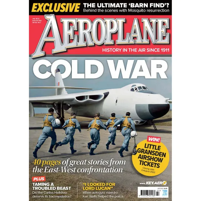 Aeroplane Monthly juli 2022 tidning lösnummer flyghistoria