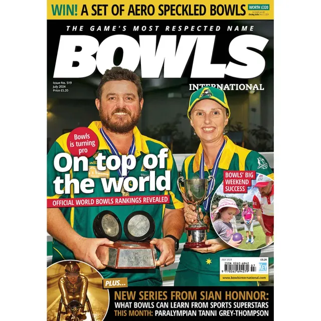 Bowls International juli 2024 tidning bowlsport