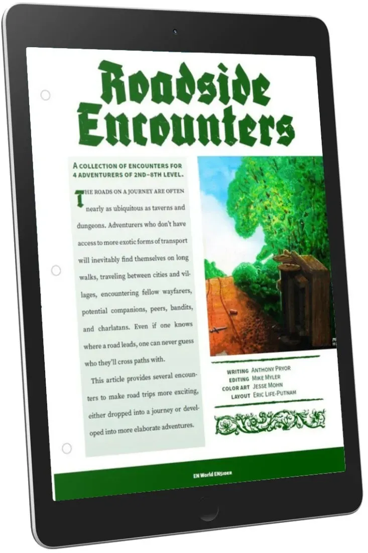 EN Publishing Roadside Encounters möten PDF nivå 2-8
