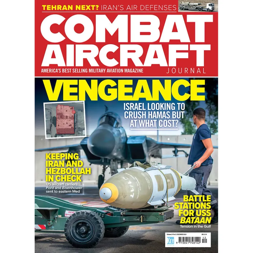 Combat Aircraft Journal dec 2023 tidning lösnummer stridsflyg