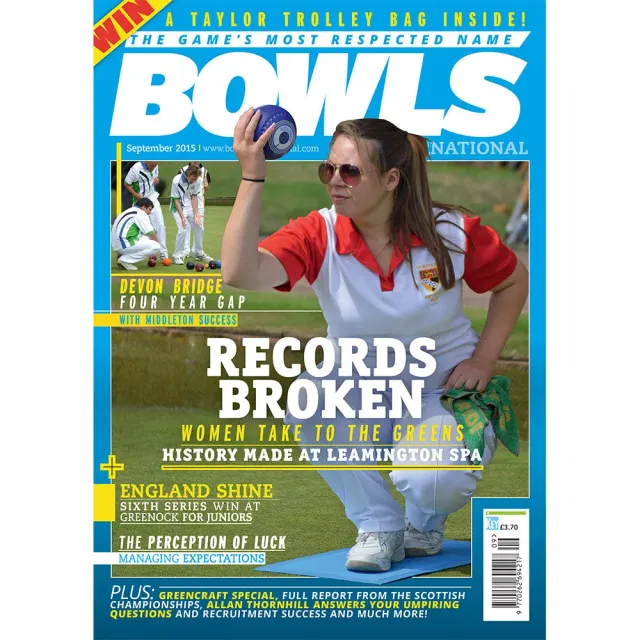 Bowls International september 2015 tidning bowls