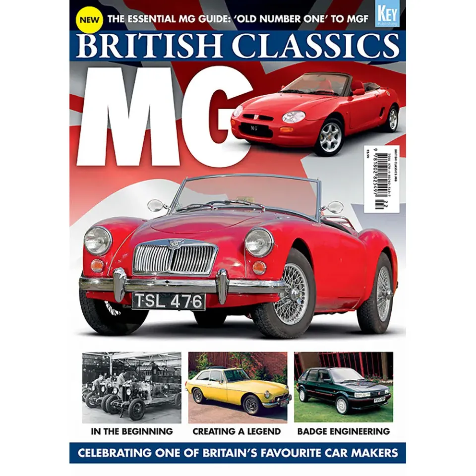 Classic MG bookazine tryckt bok 250 bilder MGA MGB