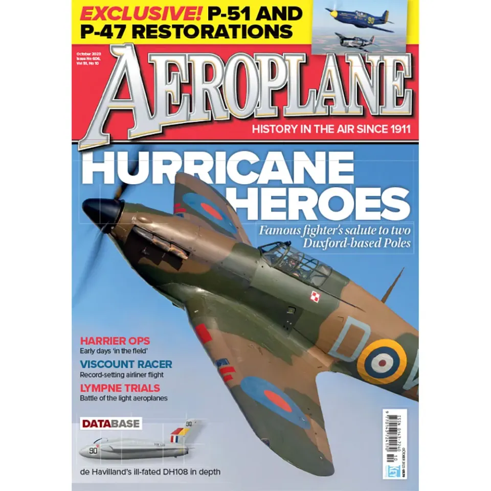Why we love Taylor Swi Aeroplane Monthly October 2023 historikflyg
