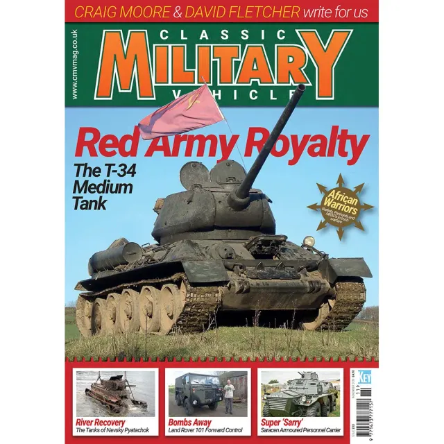 Classic Military Vehicle november 2019 tidning militärfordon T-34