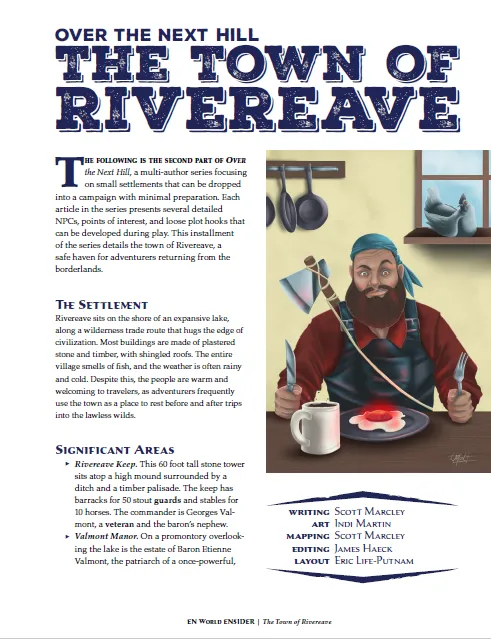EN Publishing Over the Next Hill Rivereave rollspels-PDF D&D 5e