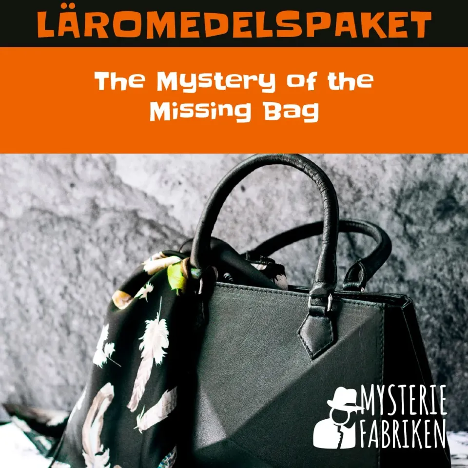 Mysteriefabriken Missing Bag läromedelspaket engelska