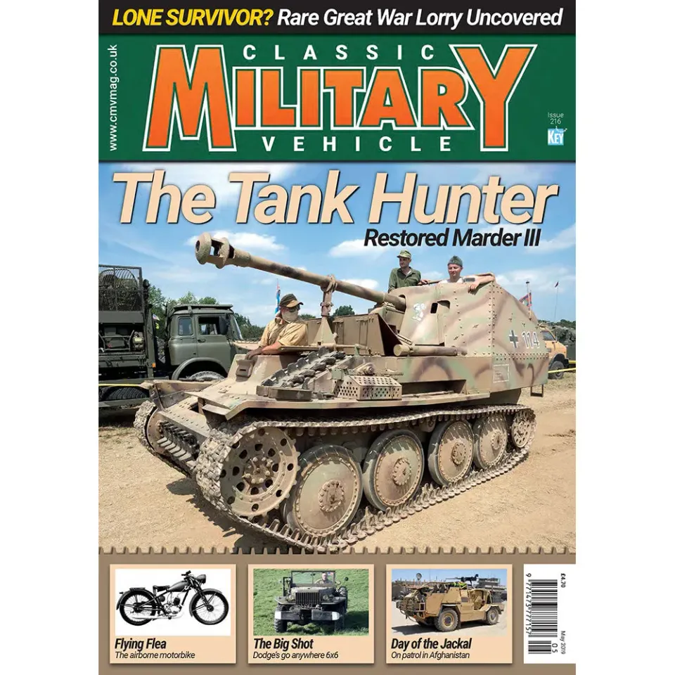 Classic Military Vehicle maj 2019 tidning – militärfordon