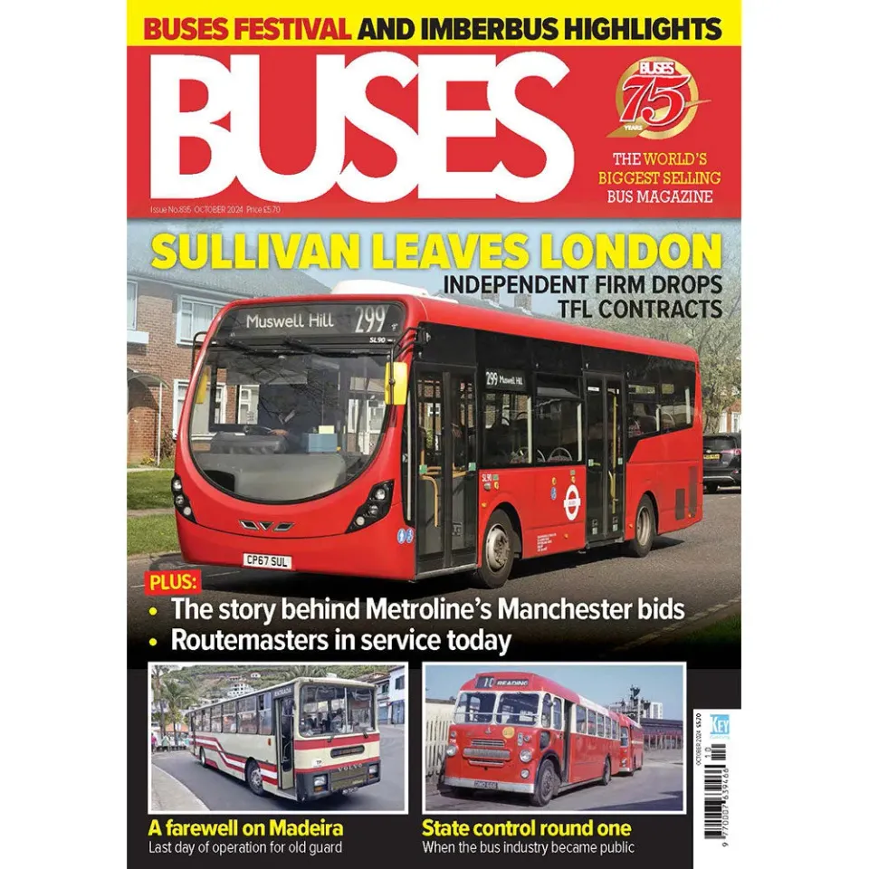 Buses oktober 2024 tidning buss 2024-nummer