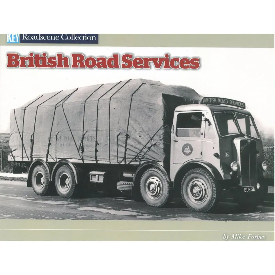British Road Services bok klassiska lastbilar
